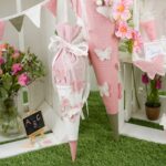 DIY Stoffe- Inspiration - Schultüte Schmetterlinge - Bastelvorlage - Wimpel