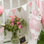 DIY Stoffe- Inspiration - Schultüte Schmetterlinge - Wimpel - Applikationsvorlage