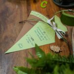 DIY Stoffe- Inspiration - Schulanfang - Bastelvorlage - Einladungskärtchen