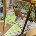 DIY Stoffe- Inspiration - Schulanfang - Bastelvorlage - Tischkärtchen - Einladungskärtchen - Mini Schultüte