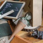 DIY Stoffe- Inspiration - Schulanfang - Bastelvorlage - Mini Schultüte