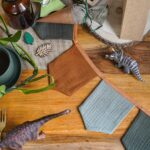 DIY Stoffe- Inspiration - Schulanfang - Bastelvorlage - Wimpel - Mini Schultüte