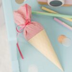 DIY Stoffe- Inspiration - Schultüten Paket – Einhornzauber - Bastelvorlage