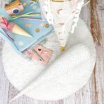 DIY Stoffe- Inspiration - Schultüten Paket – Einhornzauber - Bastelvorlage - Kisseninlett