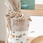 DIY Stoffe Inspiration - Schultüte - Leinen Sand Beige