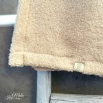 DIY Stoffe Inspiration - Frottee Cream Beige - Label