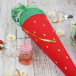 DIY Stoffe- Inspiration - Schultüten Paket - Erdbeere