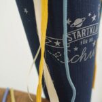 DIY Stoffe- Inspiration - Schultüte Weltall - Kordeln - Plott