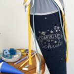 DIY Stoffe- Inspiration - Schultüte Weltall - Kordeln - Plott