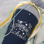 DIY Stoffe- Inspiration - Schultüte Weltall - Kordeln - Plott