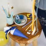 DIY Stoffe- Inspiration - Schultüte Weltall - Bastelvorlage