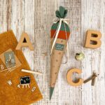 DIY Stoffe- Inspiration - Schultüte Alphabet - Plottermotiv