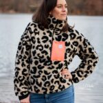 DIY Stoffe Outfit - Leo Fleece - Jacke - Pullover
