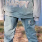 DIY Stoffe Outfit - Jeans Jersey mittleres Altmint