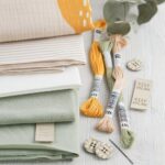 DIY Stoffe Mix - Sticktwiste - Label - Knöpfe