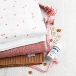 DIY Stoffe Mix - Stoffmalfarbe - Baumwollspitze - Label