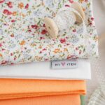 DIY Stoffe Mix - Organzaband - Label