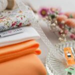 DIY Stoffe Mix - Organzaband - Label