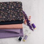 DIY Stoffe Mix - Garne - Label -Knöpfe