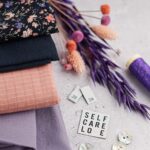 DIY Stoffe Mix - Knöpfe - Label