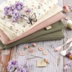 DIY Stoffe Mix - Sticktwist - Knöpfe - Label