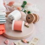 DIY Stoffe Mix - Garne - Label - Stempel Handmade