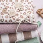 DIY Stoffe Mix - Label - Kordel - Knöpfe