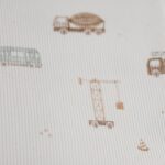 Rippenjersey – Baustelle & Fahrzeuge – Wollweiß