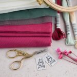 DIY Stoffe Mix - Sticktwiste - Label - Storchschere