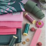 DIY Stoffe Mix - Label - Gummiband - Garne - Knöpfe