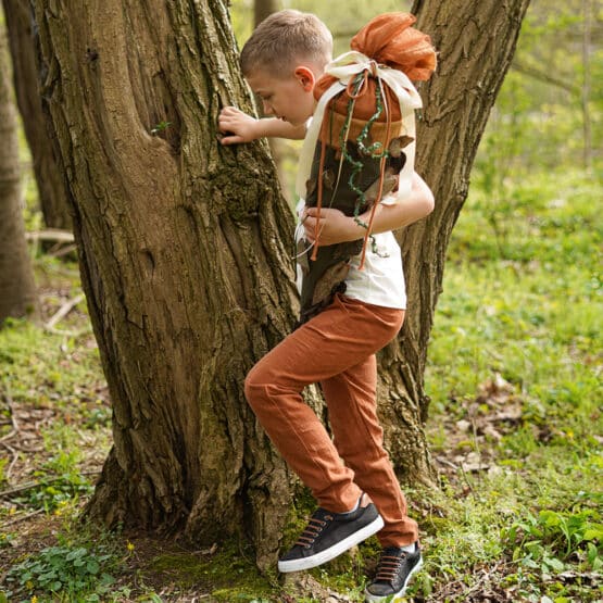 DIY Stoffe Outfit - Schulanfang - Schelmy Mix It - Levin - Schultüte Jungle