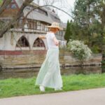 DIY Stoffe Outfit - Stufenrock Stinya - Musselin Goldregen