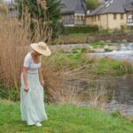 DIY Stoffe Outfit - Stufenrock Stinya - Musselin Goldregen