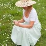 DIY Stoffe Outfit - Stufenrock Stinya - Musselin Goldregen