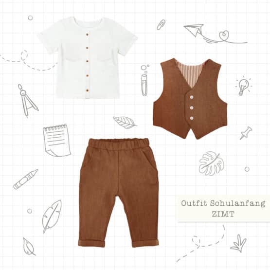 Outfit Schulanfang – Paket – Zimt