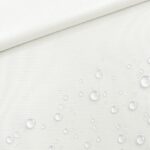 Leichter Outdoorstoff - wasserdicht - Altweiß