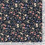 Viskose - Sommerwiese - Dunkelblau