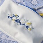 DIY Stoffe - Inspiration - Kosmetiktasche - Love White - Mini-Stickset – Love