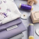 DIY Stoffe Mix - Label - Garne - Stempel