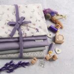 DIY Stoffe Mix - Label - Garne - Stempel