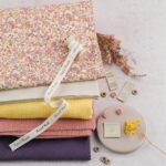 DIY Stoffe Mix - Label - Knöpfe