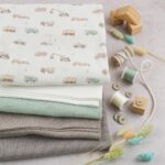 DIY Stoffe Mix - Kordel - Knöpfe - Garne