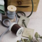 DIY Stoffe Mix - Label - Kordel - Garne - Spule