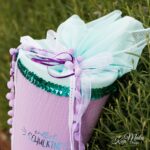 DIY Stoffe- Inspiration - Schultüte- Paillettenband - Tüll - Bänder