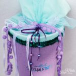 DIY Stoffe- Inspiration - Schultüte- Paillettenband - Tüll - Bänder