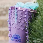 DIY Stoffe- Inspiration - Schultüte- Paillettenband - Pomponborte - Applikationsvorlage