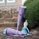 DIY Stoffe- Inspiration - Schultüte Meerjungfrau - Merle - Plott Schulanfang Mix