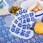 Diy Stoffe Inspiration 543m Gedeckter Tisch Plott Blau Weiß