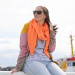 DIY Stoffe Outfit - Dreieckstuch