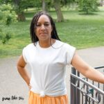 DIY Stoffe Outfit - Stufenrock Stinya - Finja